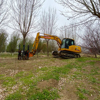 Offre Spéciale : Machine de Transplantation d'Arbres, Démonte-Arbres Hydraulique, Pelle à Arbres pour Excavatrice