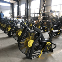 Vélo d'exercice commercial à résistance, cadre en acier, entraînement autonome, capacité de 400 lb pour le cyclisme intérieur et le fitness à domicile