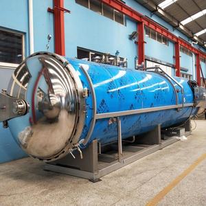 自動化された工業用レトルトイワシ魚ツナスチームプレクッカー - Product Image 3