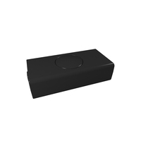 Gradateur tactile universel, 100w, avec indicateur led, contrôle rotatif, couleur noire et blanche sur écran, standard EU