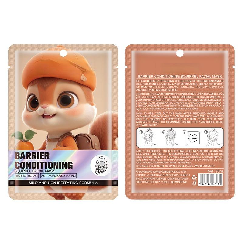 Squirrel facial mask