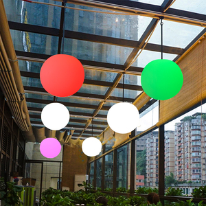 Morden DMX grande lampada di sollevamento <span class=keywords><strong>a</strong></span> sfera <span class=keywords><strong>a</strong></span> LED per esterni da giardino e palcoscenico con illuminazione <span class=keywords><strong>a</strong></span> <span class=keywords><strong>batteria</strong></span> <span class=keywords><strong>a</strong></span> sospensione - Product Image 5