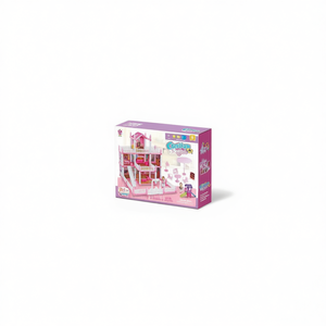 Cinder Girl Diy Villa Paradise Plastic Building Kit For Kids Age 4-6Y - Product Image 1