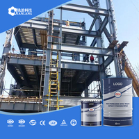 Primaire époxy riche en zinc QianLang H06-3 (70%) – Revêtement liquide pour la prévention de la rouille des installations portuaires, des bateaux et des plateformes offshore – Application par pulvérisation