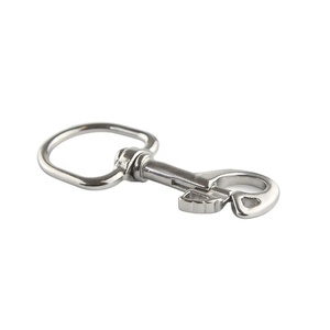 Stainless Steel 316 Marine Double Swivel Eye Bolt Dog Leash Buckle 95x22.5mm <b>Yacht</b> Boat Hardware Accessories Stainless - Product Image 5