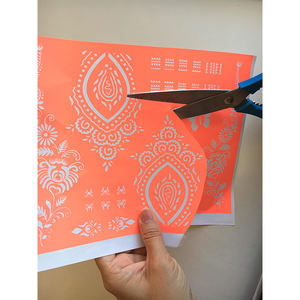 Modello di Stencil per tatuaggi con Stencil in rete Micronet riutilizzabile 1 foglio grande Mes04 - Product Image 2