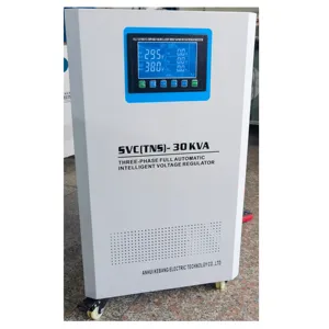 Tns Series Avr 15kw Automatic Voltage Regulator 3phase 380v Stabilizer 6kva 9kva 15 Kva 30kva 3 Phase Voltage Stabilizer