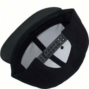 Casquette de sport unisexe imperméable pour l'extérieur, style hip-hop, à visière plate, promotionnelle, pour le basketball, profil haut, 6 panneaux, vente en gros - Product Image 5