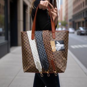 Cinghia per borsa in PU con doppia lettera C, 5 cm, per borsa a mano, 100 cm, 110 cm - Product Image 2