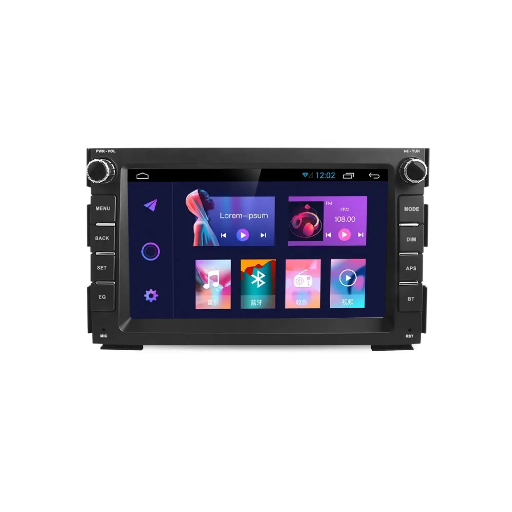 Pemutar Multimedia mobil 7 inci Radio Android untuk KIA CEED Venga 2010 2011 2012 CarPlay Auto SWC GPS 2Din BT Navigator Stereo