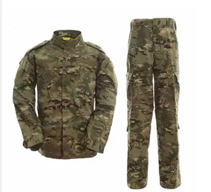 Uniforme de chasse en coton et polyester pour homme Uniforme d'entraînement Uniforme tactique