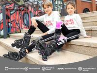 Patins à roulettes en ligne lumineux ECOO pour adultes et enfants – Vente flash – Sports de plein air – Personnalisables