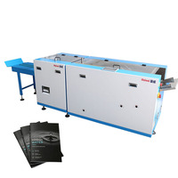 Machine à relier à point de selle double tête pour brochures marketing de qualité constante, idéale pour les petites imprimeries MW-490F