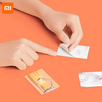 Orijinal Xiaomi ZINK cep yazıcı kağıdı kendinden yapışkanlı fotoğraf baskı 50 levhalar Xiaomi 3-inch Mini cep fotoğraf yazıcı