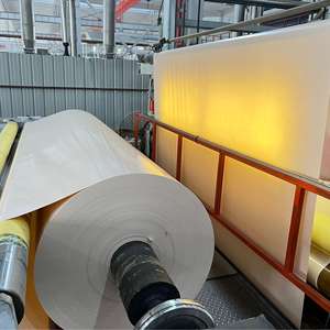 Rouleaux de tissu laminé de bâche en PVC 650GSM bon marché matériaux de tentes anti-UV imperméables avec Luc - Product Image 4