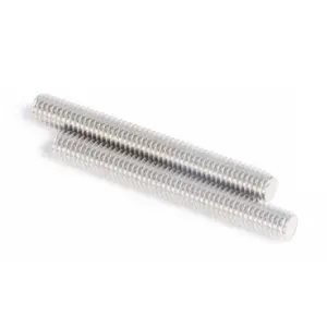 OEM M8 Steel 10.9 Gr 8.8 Inch Metric 3/8" 7/16" Nickel Plated Continuous Thread Bar Threaded Rods