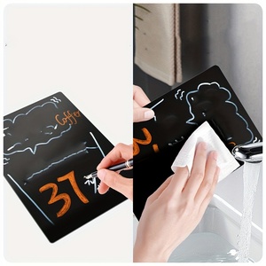 <span class=keywords><strong>Pizarra</strong></span> de Mesa con Base, Tablero de Menú Independiente, <span class=keywords><strong>Pizarra</strong></span> Portátil con Soporte - Product Image 5