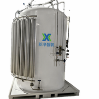 Tanque Criogénico Microbulk de Acero al Carbono y Acero Inoxidable en Stock, 5000L 3000L, para Almacenamiento de LO2 LN2