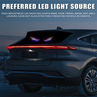 Écran LED dynamique USB pour affichage arrière Devil Eyes, panneau lumineux publicitaire intelligent pour voiture, camion, pare-brise, lumière décorative