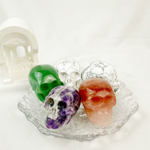 Cuarzo Fresa Suave de Alta Calidad, <span class=keywords><strong>Aventurina</strong></span> <span class=keywords><strong>Verde</strong></span>, Howlite, Energía Curativa de Cristales para el Alivio de la Ansiedad - Product Image 4