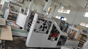 FD-330 tự động cầm tay mua sắm túi nhiều lớp 3 Layer Craft giấy <span class=keywords><strong>PE</strong></span> vuông dưới túi máy làm - Product Image 5