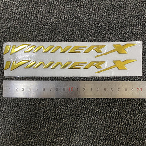 สติ๊กเกอร์โลโก้ 3 มิติแบบนิ่มสำหรับรถมอเตอร์ไซค์ฮอนด้า วินเนอร์ เอ็กซ์ 150 - Product Image 6