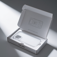 Venta al por mayor personalizado 3C caja de teléfono Paquete de cartón caja de papel para caja de teléfono punto UV producto embalaje Mailer caja de envío