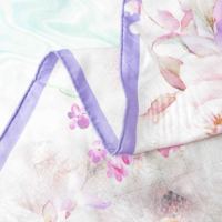Écharpe de luxe en soie de mûrier 100 % pour femme, motif floral cachemire, carrée 90 cm, foulard en soie imprimé tendance pour femme, ODM