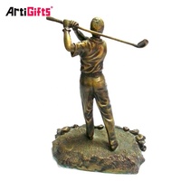 Trofeo Deportivo Grande Personalizado Barato Promocional, Trofeo de Golf de Metal