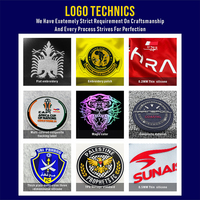 Setelan Jaket Sepak Bola Polyester Berkualitas Tinggi yang Dapat Disesuaikan dari Hostaron, Bernapas, Lengan Panjang, Hangat, untuk Dewasa, Pria, Klub