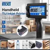 Imprimante jet d'encre TIJ de qualité industrielle, directe usine, manuelle, neuve, pour cartes, papier, flex, œufs, pour impression de date en ligne sur appareil portable intelligent