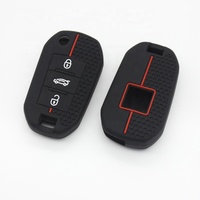 Étui de protection pour clé de voiture en silicone sur mesure, fabriqué en Chine, vente en gros pour clé Peugeot