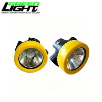 Lampada da Miniera Portatile Senza Fili, Luce LED per Casco da Minatore, Impermeabile IP68, Torcia Frontale per Minatori, 5000 Lux