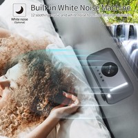 SW Multifunktionaler Tragbarer BT-Lautsprecher FM-Radio Wecker Weißes-Rauschen-Gerät 15W Kabelloses Ladegerät TV-Lautsprecher Typ-C