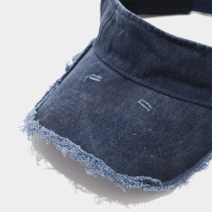 Casquette de <span class=keywords><strong>soleil</strong></span> unisexe en coton vieilli, déchirée et lavée, pour activités de plein air, pêche, golf, tennis, prête à être expédiée en gros - Product Image 5