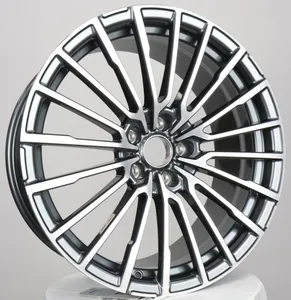 高品质rines车轮工厂19英寸5x112轮辋孔铝合金锻造车轮运动其他适用于豪华车汽车轮辋
