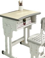 Ensemble chaise et bureau réglables en hauteur, écologiques, pour un apprentissage confortable
