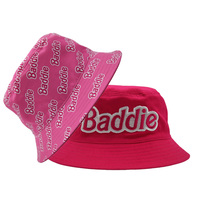Chapeau Bob en Coton Brodé Personnalisé Style Thug Life Imprimé Intégral Marque New York Fashion pour Hommes et Femmes