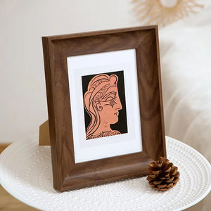 Manufacturer Well Made Simple Hung Wall Children Solid Wooden <b>Photo</b> <b>Frame</b> for Home Decor - Product Image 2