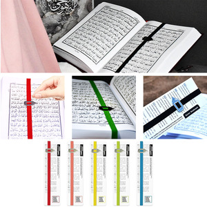 Marcadores de páginas con banda elástica de colores, separadores de lectura, punteros metálicos para tomar notas, marcadores de páginas con banda elástica como regalos - Product Image 5