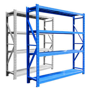 5 Étagères robustes et durables en acier pour entrepôt, étagères réglables pour atelier industriel, étagère de rangement pour garage, étagère en métal pour atelier, capacité de 100 kg - Product Image 3