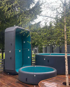 <span class=keywords><strong>Piscine</strong></span> gonflable de qualité commerciale, sans cadre, résistante aux UV, pour eau profonde, idéale pour le jardin - Product Image 3