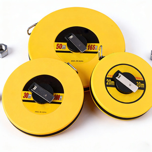 Cinta Métrica de Fibra de Vidrio Tipo Disco de 20-100m, Impermeable y Duradera, para Construcción y Topografía - Product Image 4