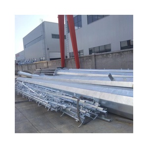 Poste <span class=keywords><strong>de</strong></span> Alumbrado Público <span class=keywords><strong>de</strong></span> Acero <span class=keywords><strong>de</strong></span> Alta Calidad, Galvanizado en Caliente, Anticorrosión, <span class=keywords><strong>de</strong></span> 15-25 Metros - Product Image 1