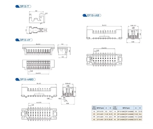 DF13-15S-1.25C HRS/ฮิโรเสะ 1.25-10P ขั้วต่อแบบพิทช์ DF13-10AB อุปกรณ์เสริมขั้วต่อ ขั้วต่อ - Product Image 4
