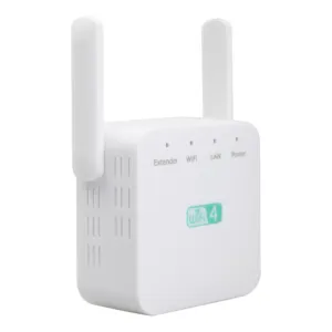 Enchufe de alimentación UK EU USA, extensor de rango repetidor wifi de 300M