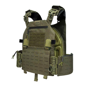 Gilet Tattico Multifunzionale per Protezione Outdoor, Impermeabile e Antivento, in Nylon 500D a Sgancio Rapido - Product Image 2