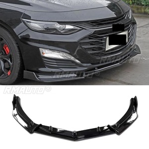 For Chevrolet Malibu XL 2016-2022 Car Front Bumper <b>Lip</b> Splitter Diffuser Body Kit <b>Gloss</b> Black Bumper Protector Modification Part - Product Image 5