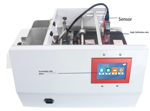 Impresora automática de inyección de tinta de escritorio, codificador, máquinas de codificación, máquina de paginación, transportador de papel de fricción, alimentador de bolsas de hojas de cartón - Product Image 2