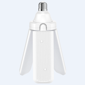 52W E27 <span class=keywords><strong>LED</strong></span> Highbay biến dạng ánh sáng trần cho nhà để xe/gác mái/tầng hầm/nhà 5000LM AC điện nhựa cơ thể toàn cầu - Product Image 6